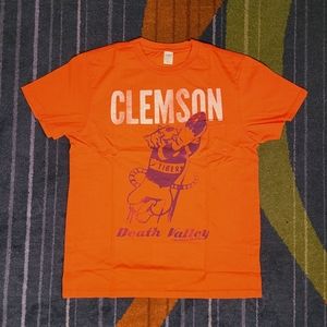 New Old Stock Chubbies Clemson University Tigers Pocket Tee Shirt Size Small
